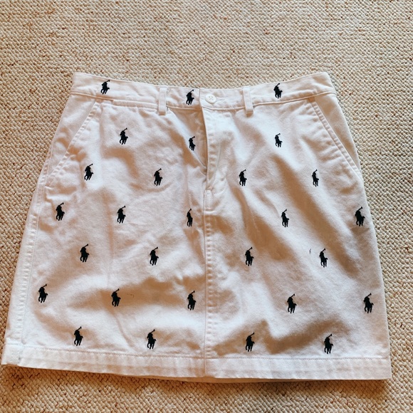 ralph lauren pony skirt